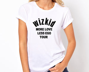 Wizkid Inspire Tour Handmade Quality T- Shirt.
