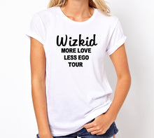 Load image into Gallery viewer, Wizkid Inspire Tour Handmade Quality T- Shirt.