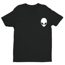 Load image into Gallery viewer, Alien Pocket Unisex Quality Handmade T-Shirt.