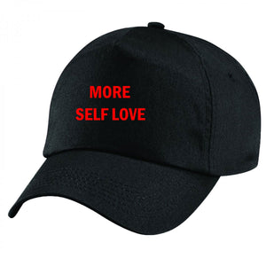 More Self Love QuaIity Handmade Unisex Cap.