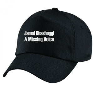 Jamal Khashoggi A Missing Voice Handmade Quality Unisex Cap.