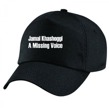 Load image into Gallery viewer, Jamal Khashoggi A Missing Voice Handmade Quality Unisex Cap.
