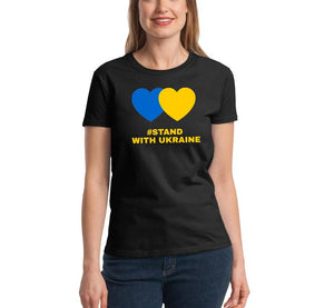 Stand With Ukraine Unisex Handmade Quality T-Shirt.