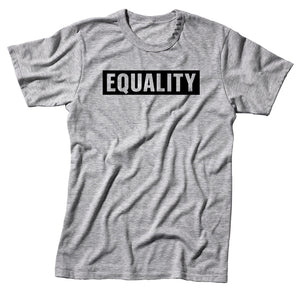 Equality Unisex Handmade Quality T-Shirt.