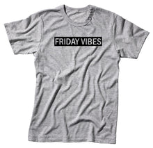 Load image into Gallery viewer, Friday Vibes Unisex Handmade Quality T-Shirt.