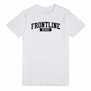 Frontline Heroes Unisex Handmade Quality T-Shirt.