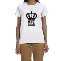 Load image into Gallery viewer, Mrs Perfect Unisex Handmade Quality T Shirt.