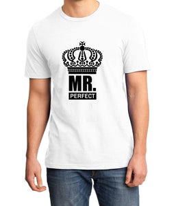 Mr Perfect Unisex QuaIity Handmade T Shirt.