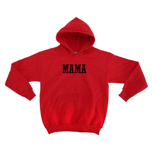 Mama Unisex Handmade Quality Hoodie Laces Included.