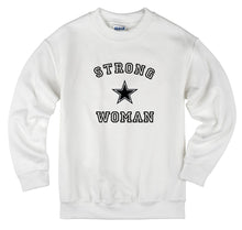 Load image into Gallery viewer, Strong Woman Handmade Quality Sweatshirt.