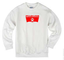 Load image into Gallery viewer, Fearless Unisex Handmade Quality Sweatshirt.