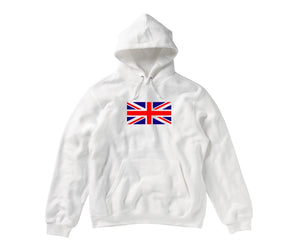 United Kingdom Flag Unisex Handmade Quality Hoodie.