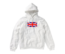 Load image into Gallery viewer, United Kingdom Flag Unisex Handmade Quality Hoodie.