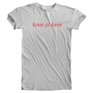 Love is Love Unisex Quality Handmade T Shirt.