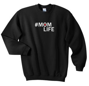 #Love mum life  Unisex Handmade Quality Sweatshirt.
