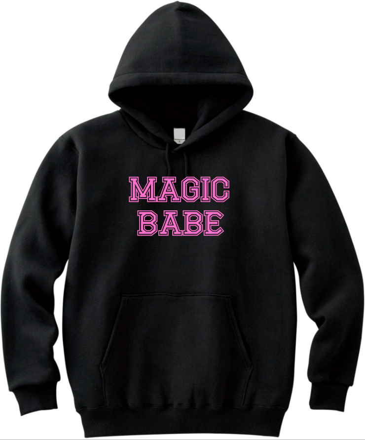Magic Babe Unisex Handmade Quality Hoodie.