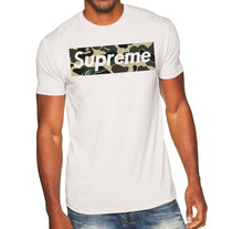 Load image into Gallery viewer, Supreme Camouflage Unisex Handmade Quality T Shirt.