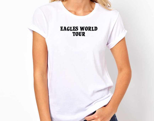 Eagles World Tour Unisex Quality Handmade T-Shirt.