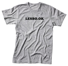 Load image into Gallery viewer, Lesbo.ok Unisex Handmade Quality T-Shirt.