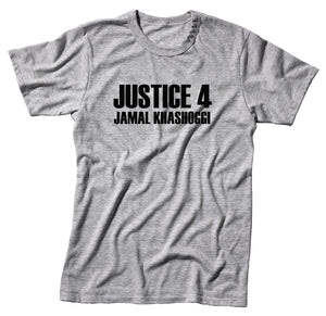 Justice 4 Jamal Khasoggi Unisex Quality Handmade T-Shirt.