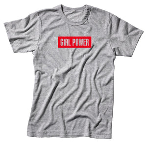 Girl Power Handmade Quality T- Shirt.