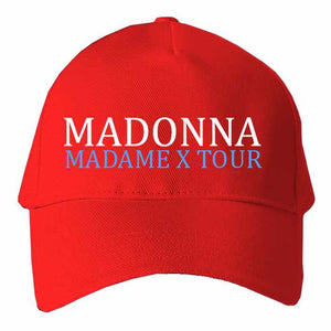 Madonna Madame X Tour Inspired  QuaIity Handmade Unisex Cap.