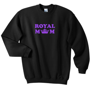 Royal Mum Unisex Handmade Quality Sweatshirt.
