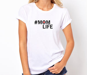 #Love Mom  Life Unisex Quality Handmade T- Shirt.