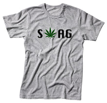 Load image into Gallery viewer, Swag Marijuana Sativa Unisex Handmade Quality T-Shirt Perfect Gift Item.