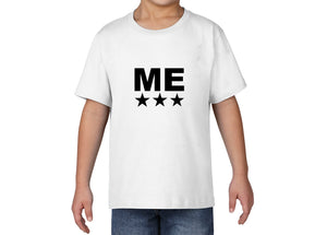 Me Stars Unisex Kids Handmade Quality T-Shirt.