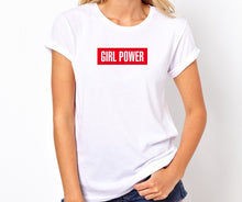 Load image into Gallery viewer, Girl Power Handmade Quality T- Shirt.