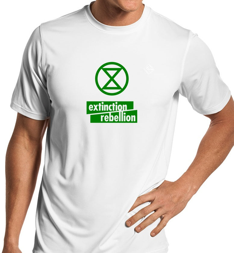 Extinction Rebellion Unisex Handmade Quality T-Shirt.