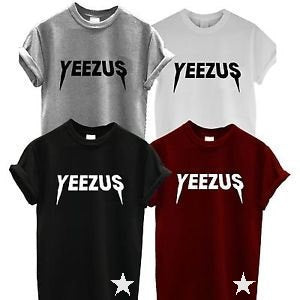 High Fashion Yeezus Kanye West High Tour Unisex Quality Handmade T Shirt.
